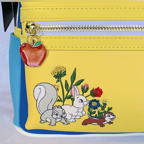 SALE - Loungefly Disney Snow White Bow Handle Backpack - Picture 6 of 14